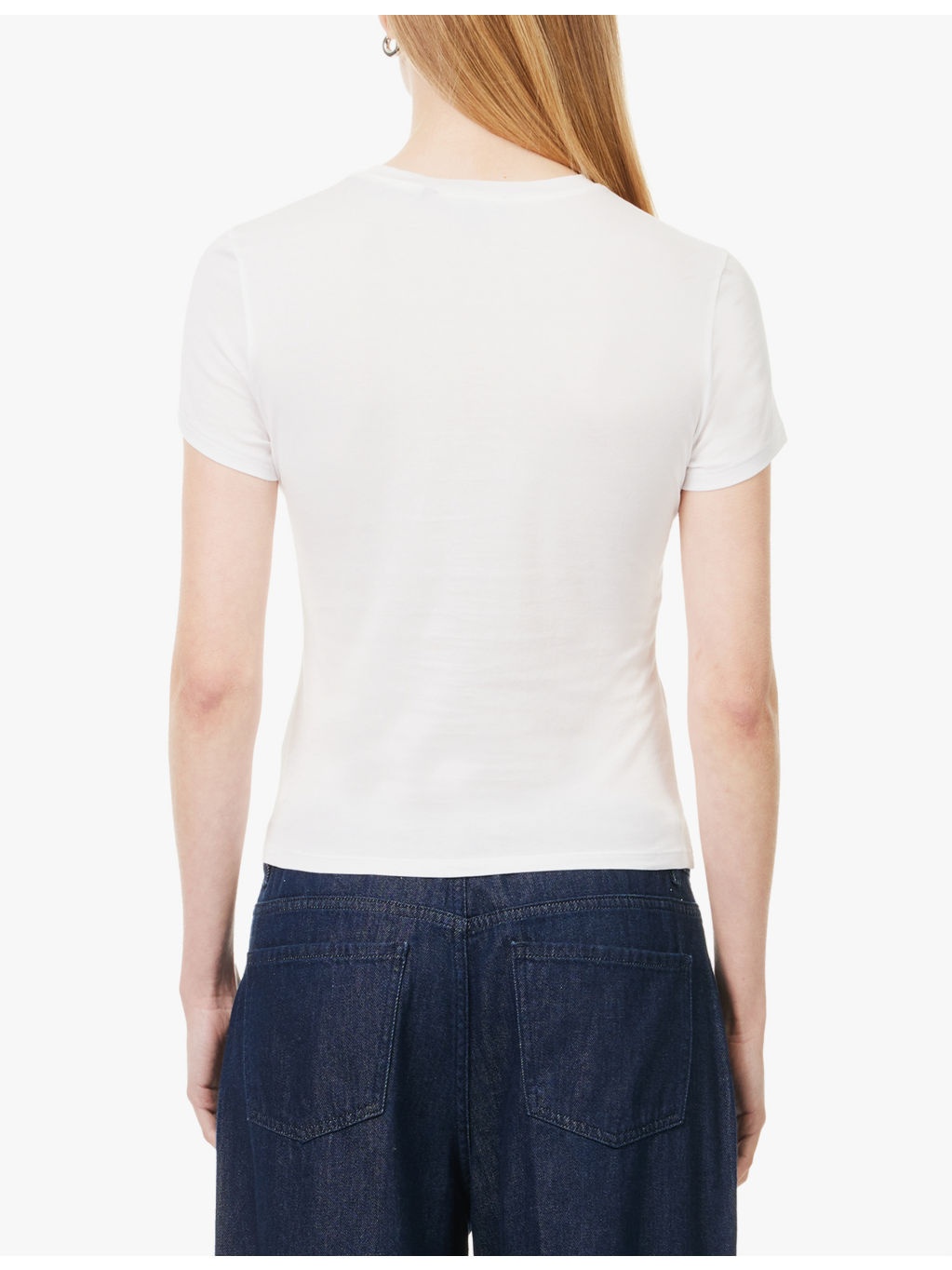Regal round-neck wool-blend T-shirt - 4