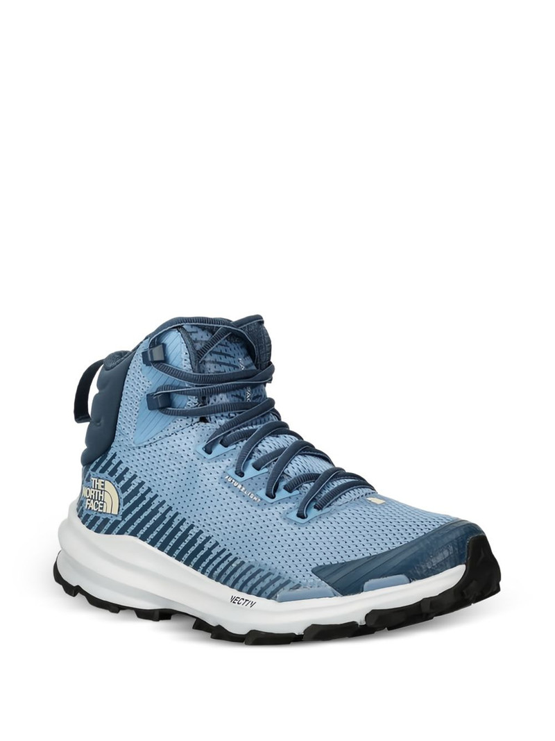 The North Face striped high-top sneakers outlook