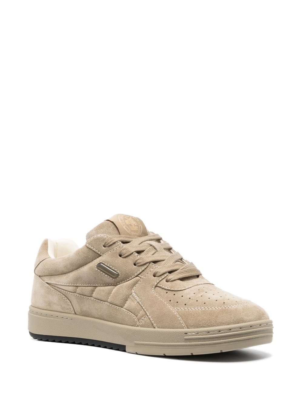 suede low-top sneakers - 2
