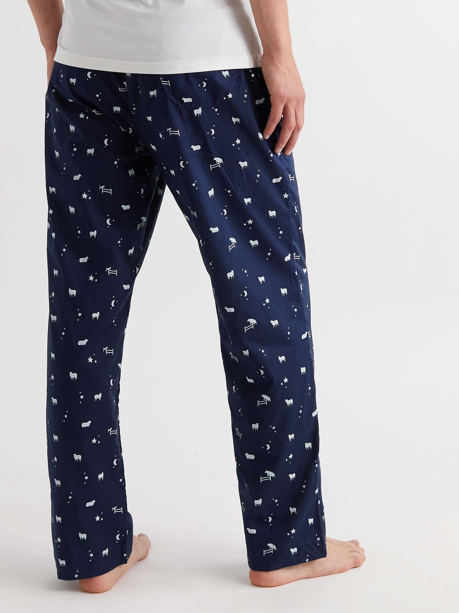 Printed Cotton Pyjama Trousers - 3