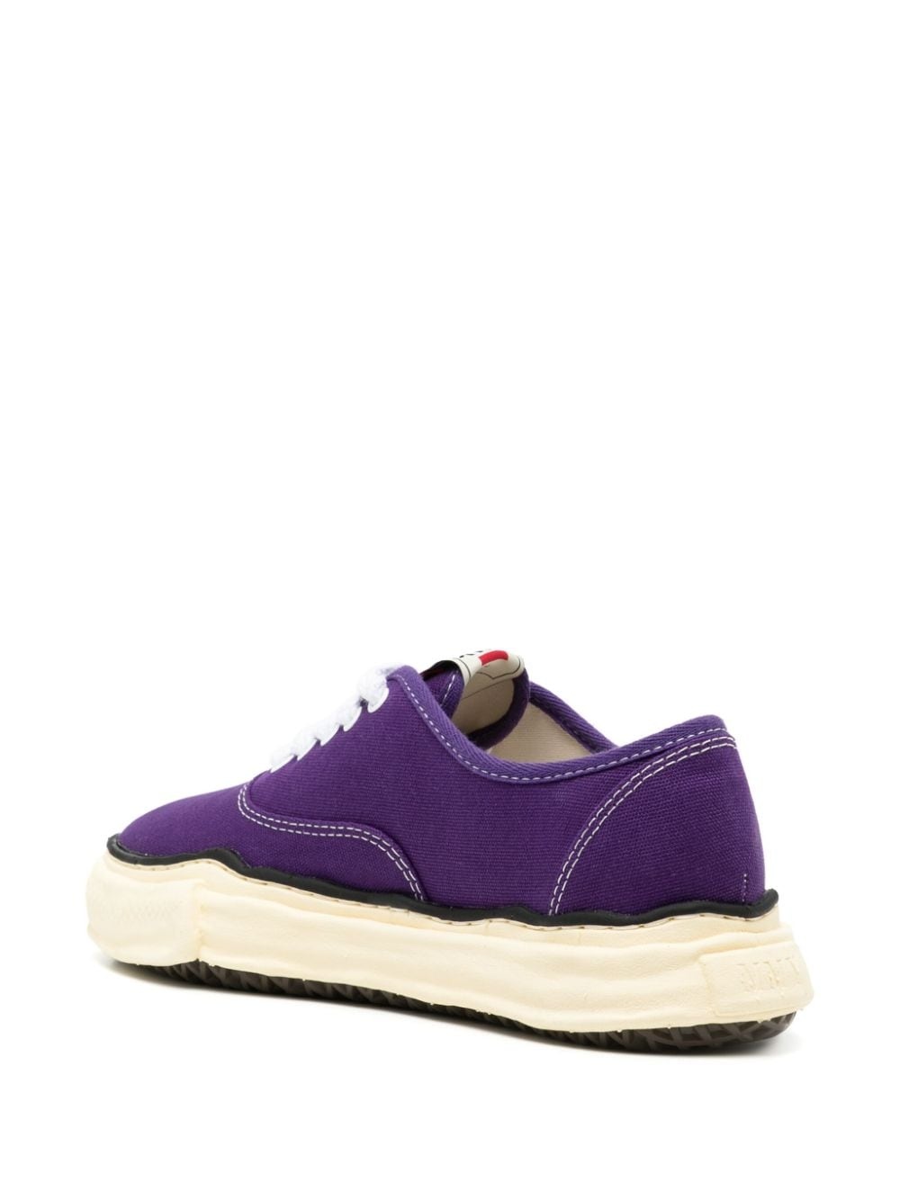 Baker cotton-canvas sneakers - 3