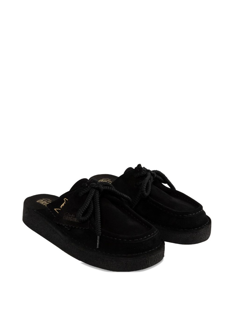 Clarks Originals Nomad suede slip-on mules outlook