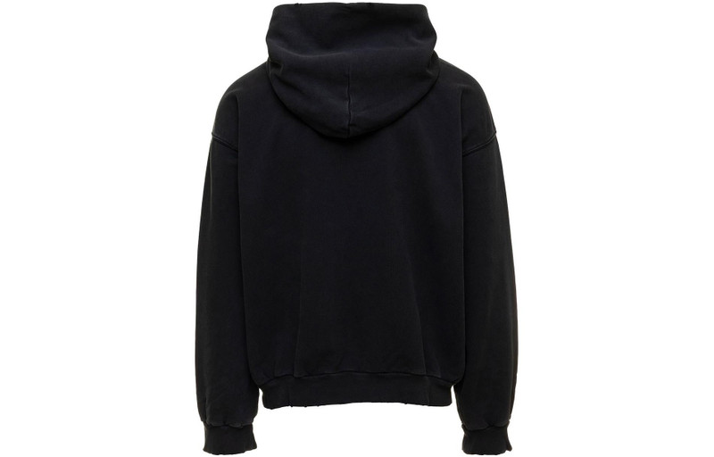 BALENCIAGA Balenciaga BB Be Different Popover Hoodie 'Black White' 720426TNVV11070 outlook