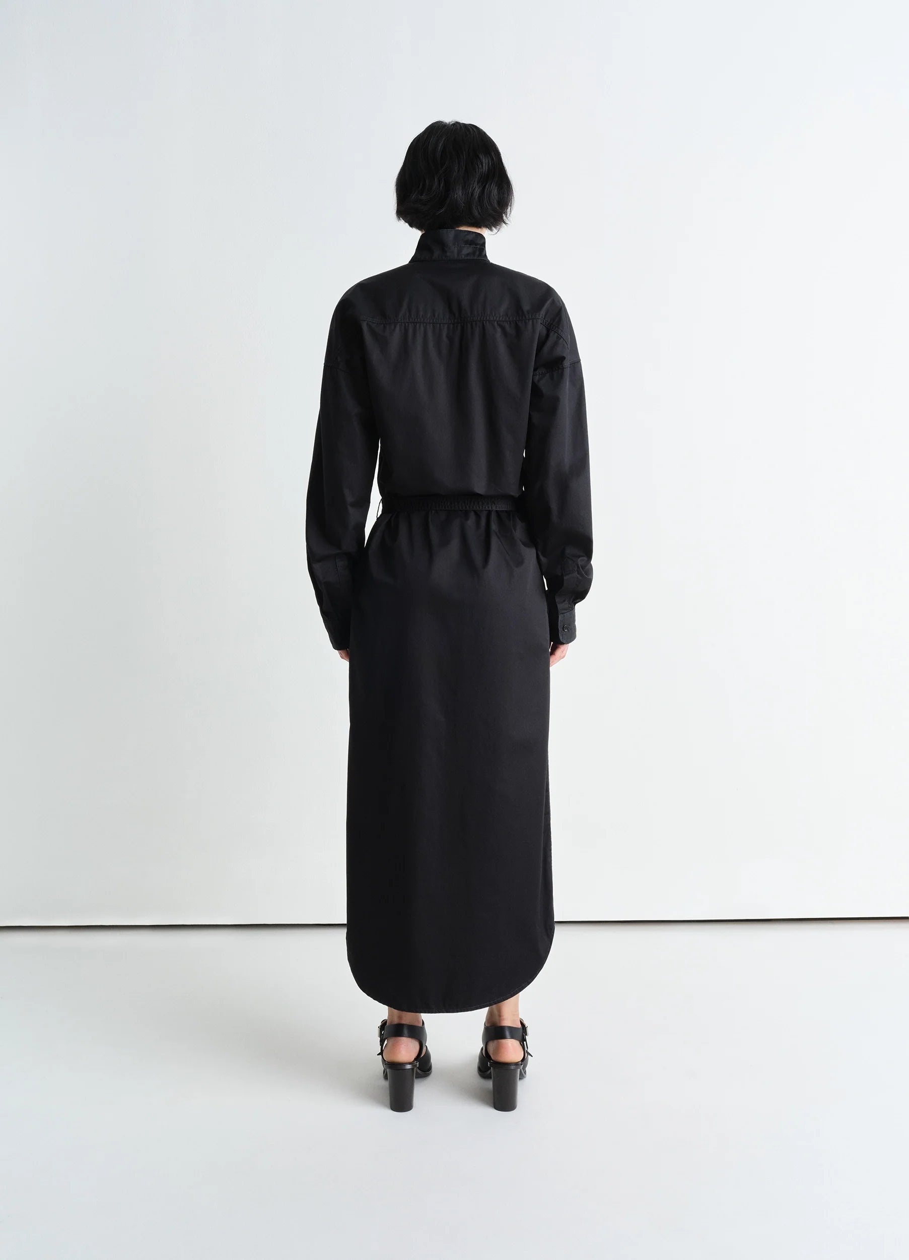 LONG SHIRT DRESS - 4