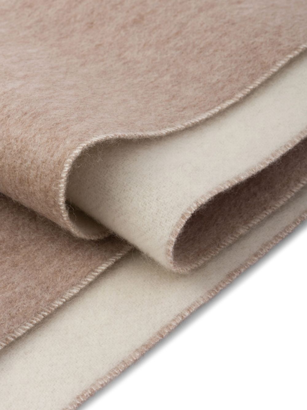reversible cashmere scarf - 2