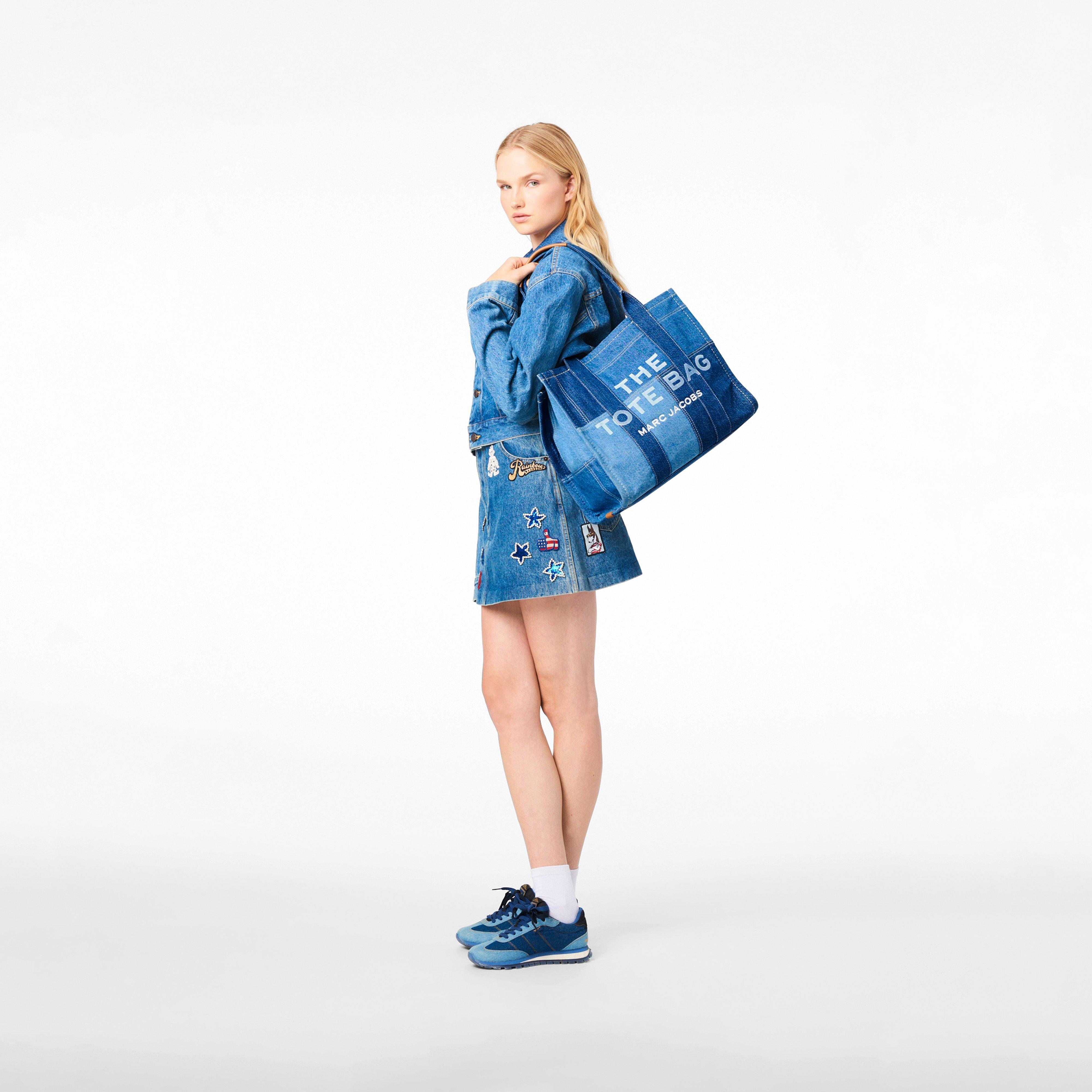 Marc Jacobs THE DENIM LARGE TOTE BAG | REVERSIBLE
