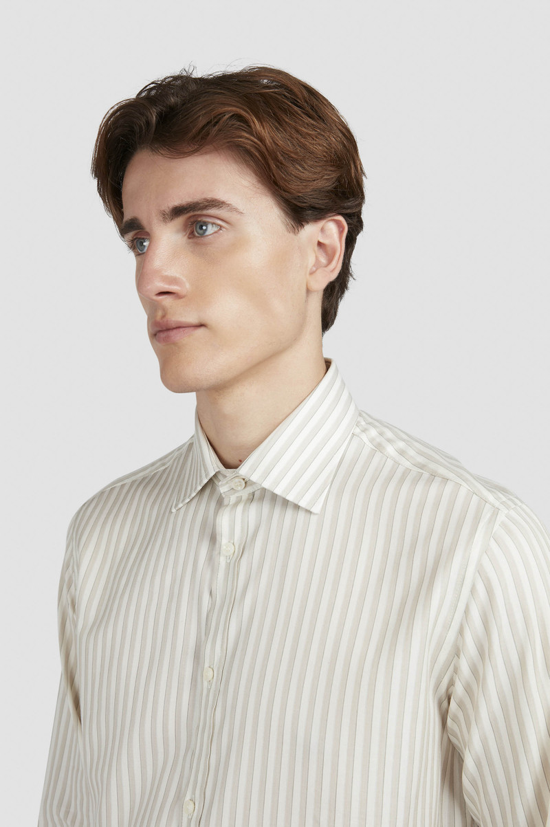 X-SOFT SHIRT WITH STRIPED PATTERN 4
