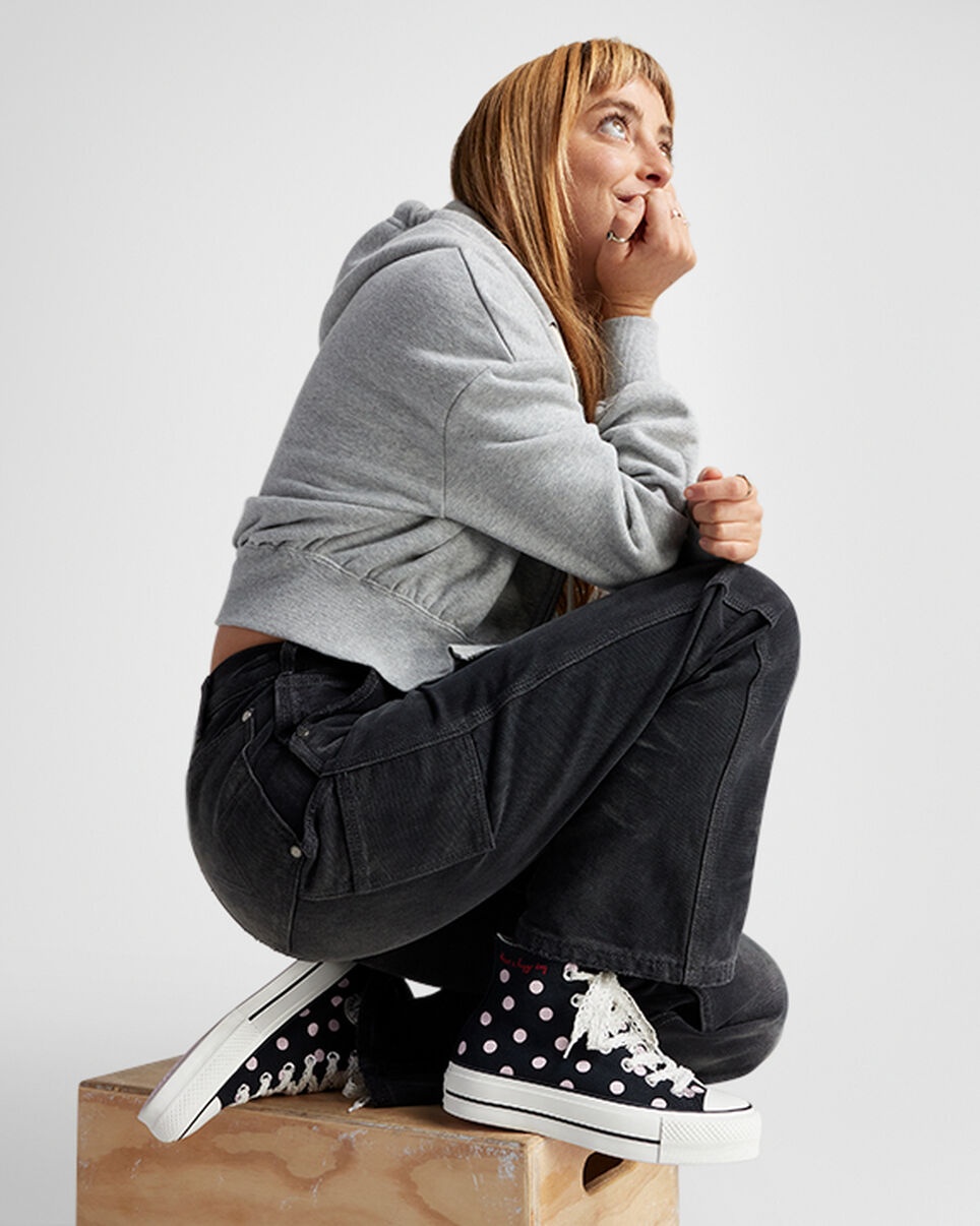Chuck Taylor All Star Lift Platform Polka Dots - 10