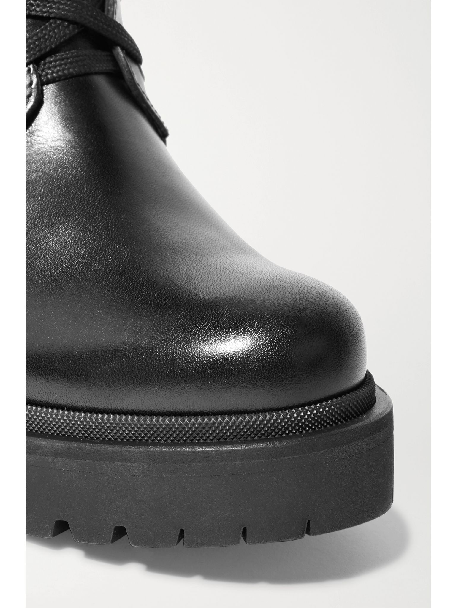 Viviane leather ankle boots Black - 5