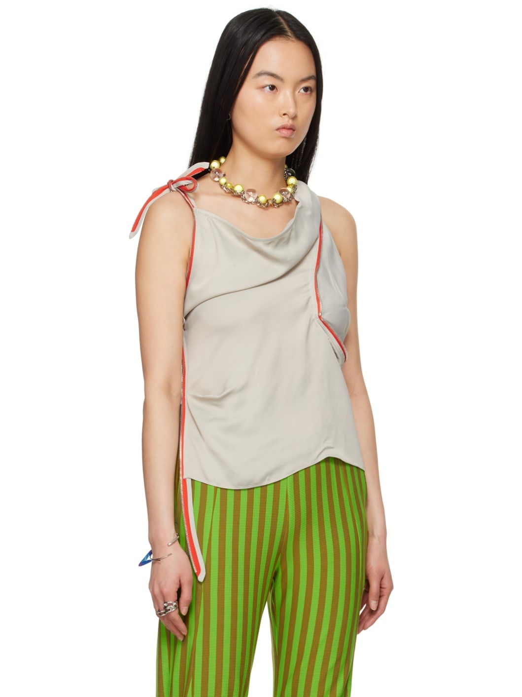 Gray Chevreul Top - 2