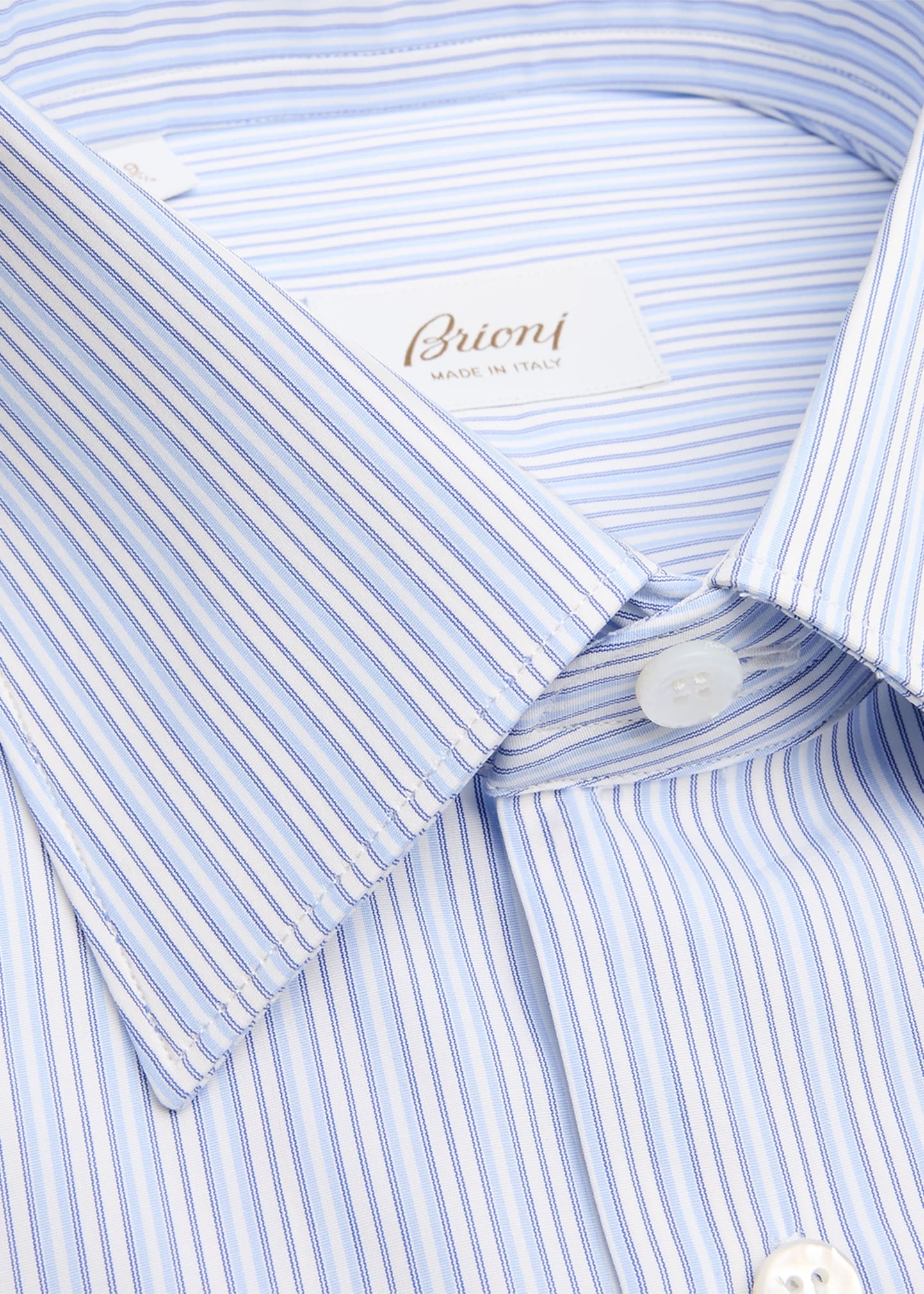 Men's Cotton Multi-Stripe Dress Shirt - 2