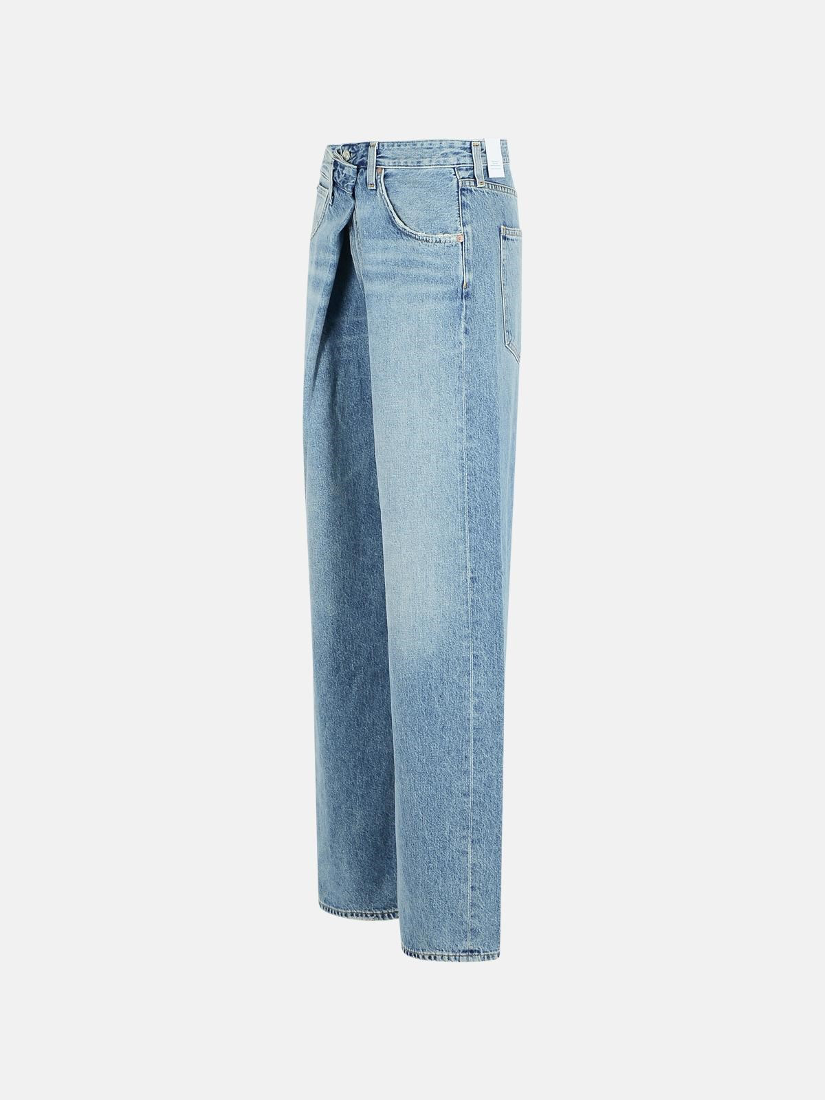 'VANA' BLUE DENIM JEANS - 2
