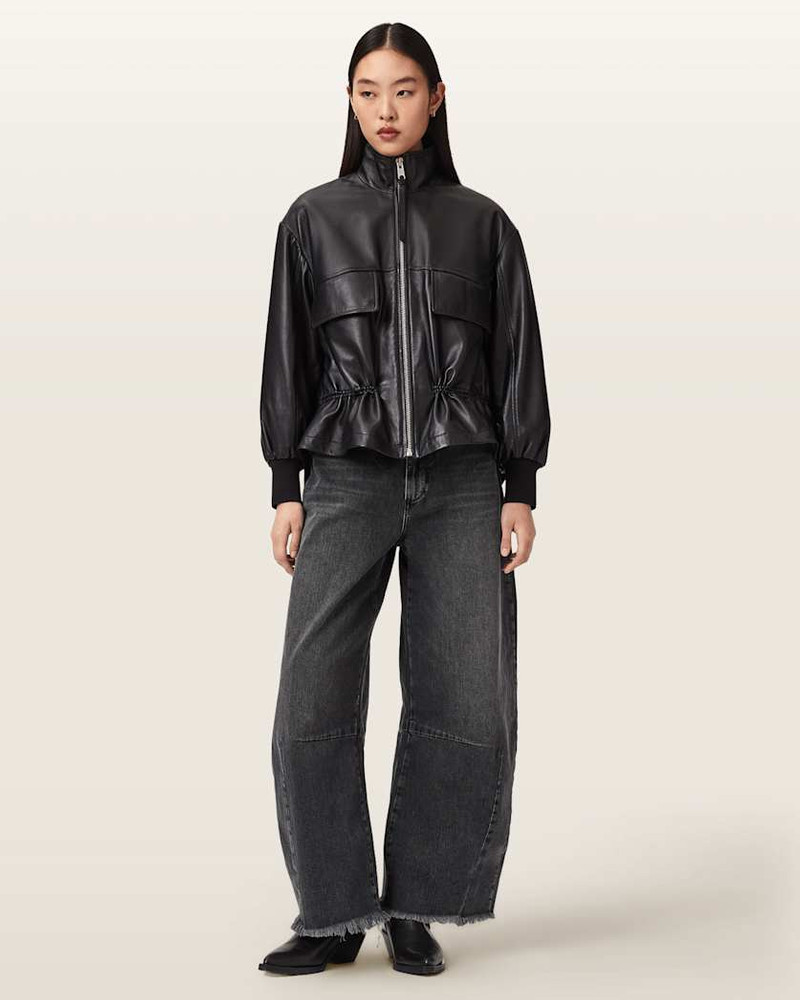 ALLSAINTS PAYTON BARREL LEG DENIM JEANS outlook