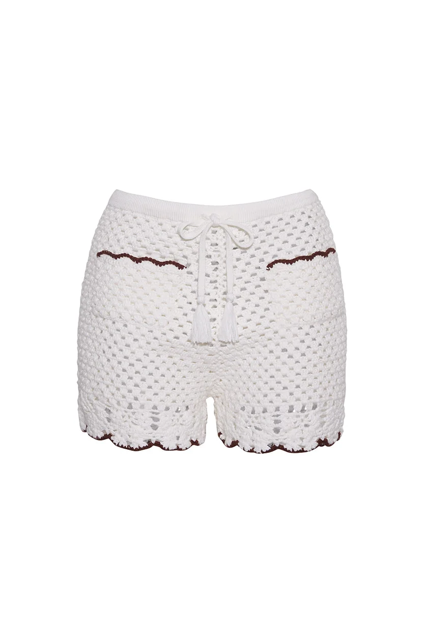 Brix Shorts
Scalloped Edges and a Hand-Crocheted Touch - 1