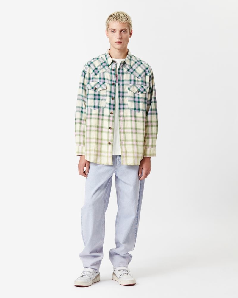 MANEM CHECKED COTTON SHIRT - 2