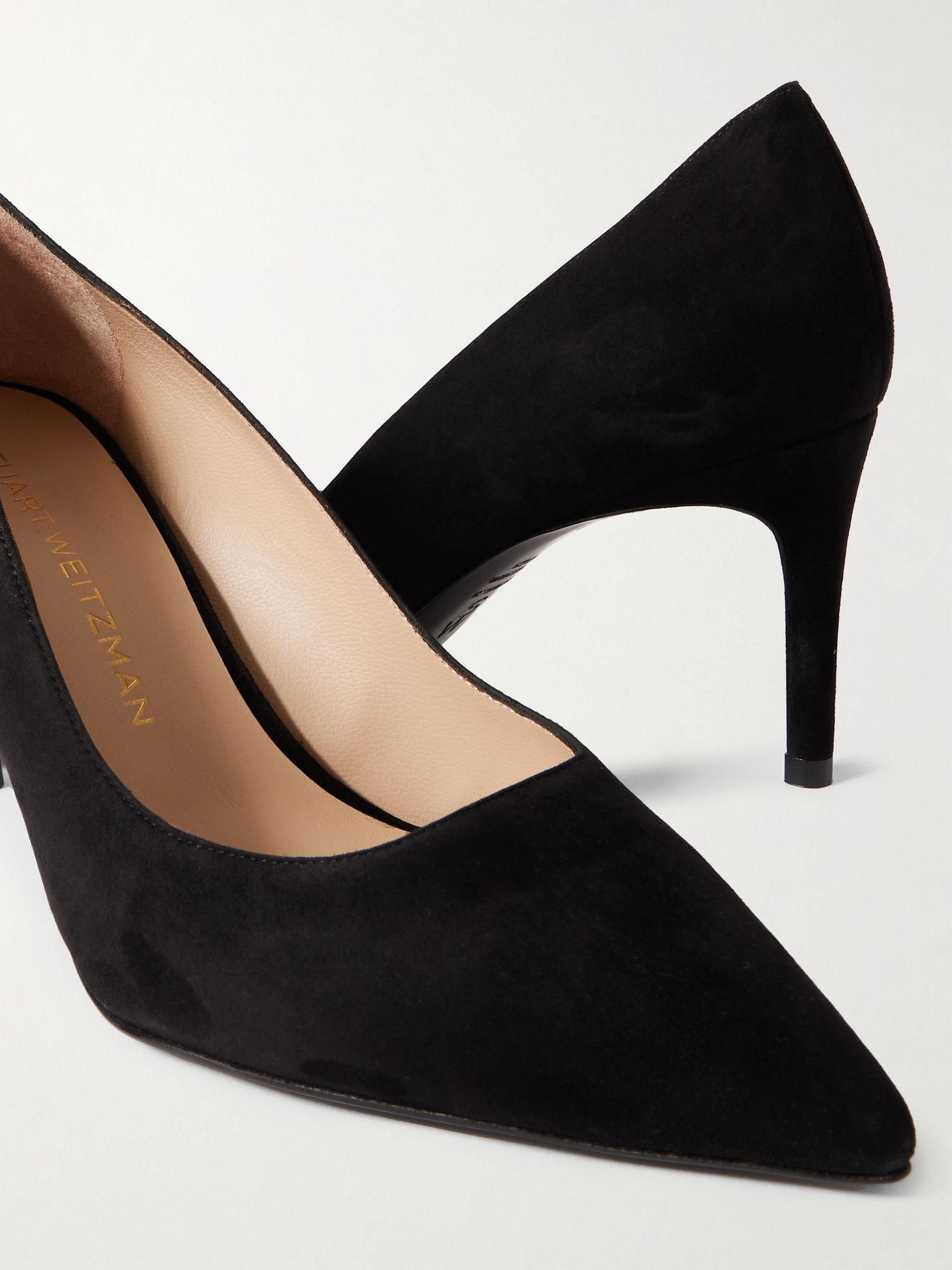 Stuart Power suede pumps Black - 4