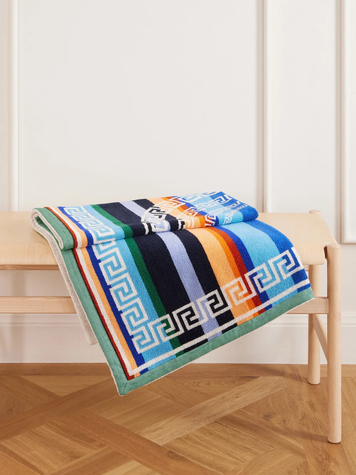 Striped Cotton Beach-towel - 1