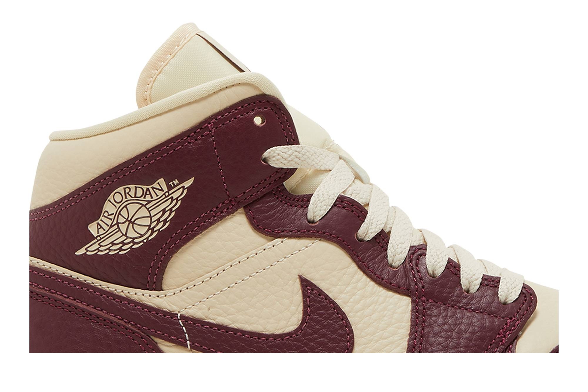 Wmns Air Jordan 1 Mid SE 'Split - Beach Cherrywood' - 2