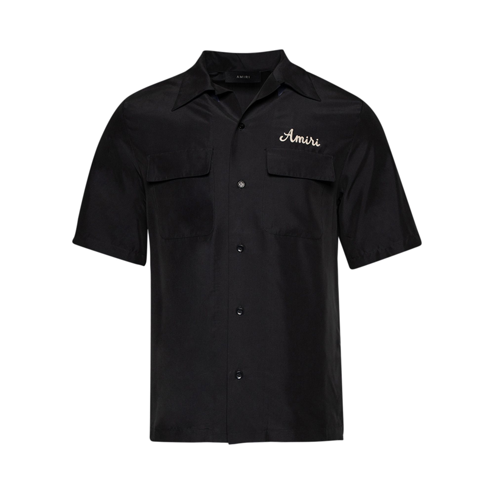 Amiri Jazz Wolf Camp Shirt 'Black' - 1