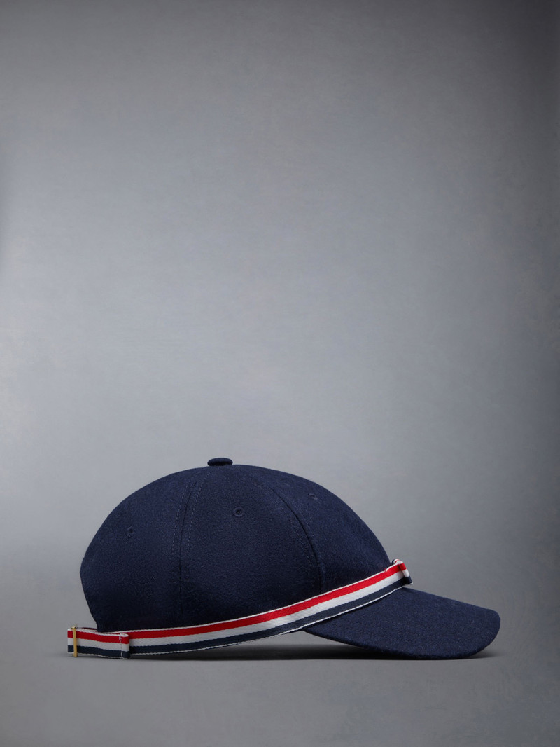 Wool Flannel Grosgrain Bow Baseball Cap 5