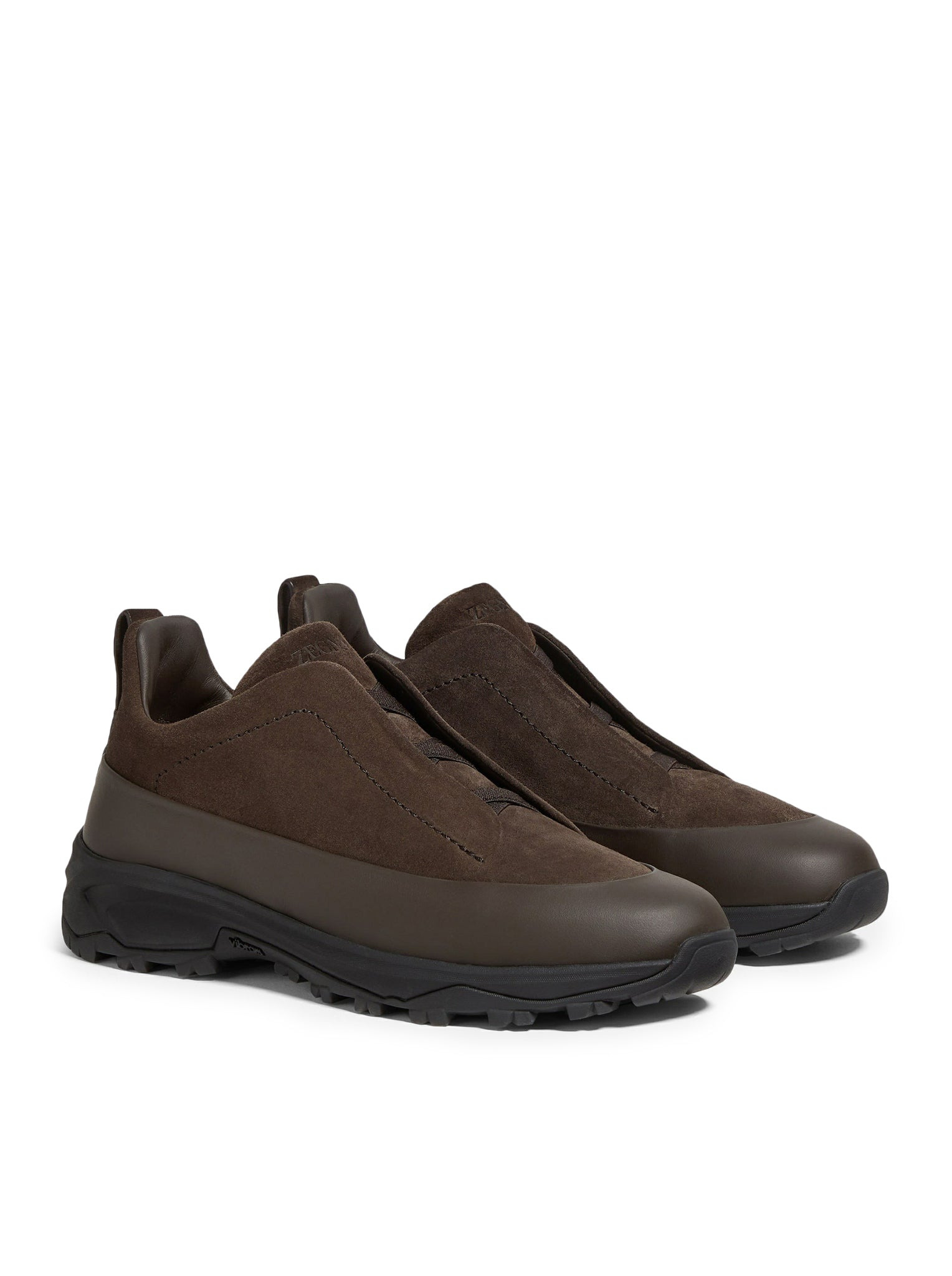 TRIPLE STITCH™ MONTE SNEAKER IN LEATHER AND SUEDE - 2