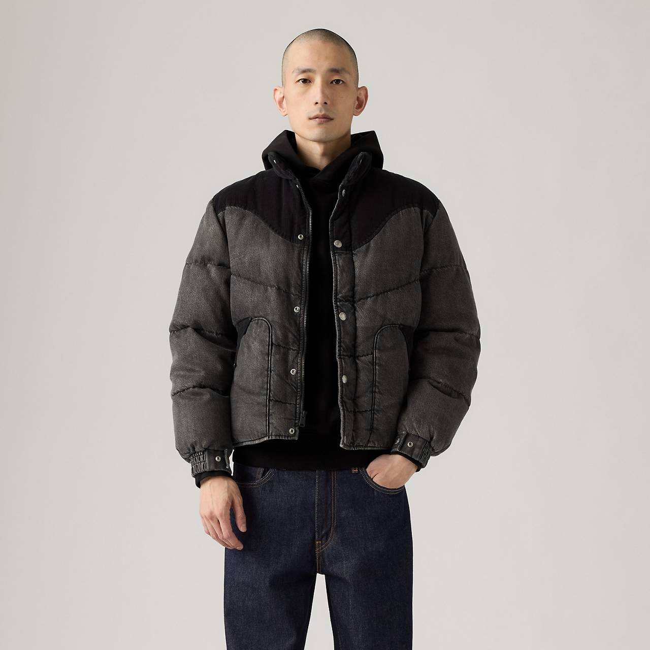WILD WEST SHORT PUFFER JACKET - 2