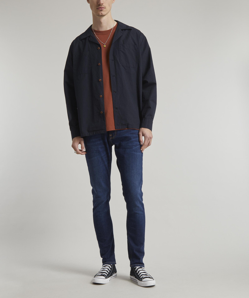 Nudie Jeans Tight Terry Dark Steel Jeans outlook