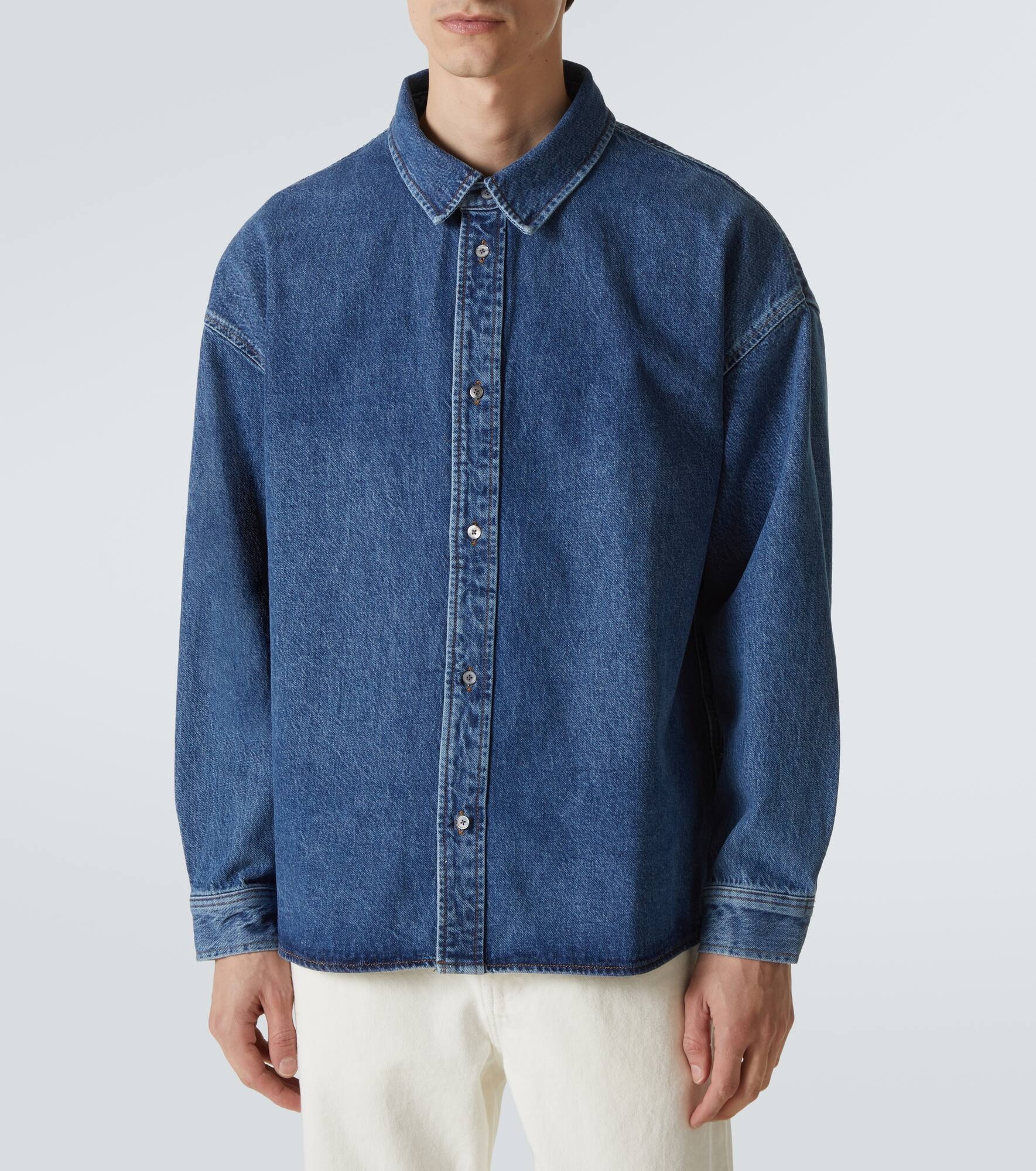 Denim overshirt - 3