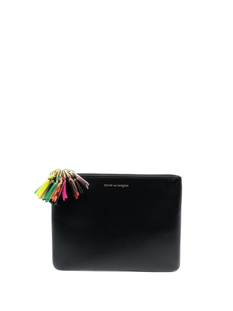 zip-detailing leather wallet 1