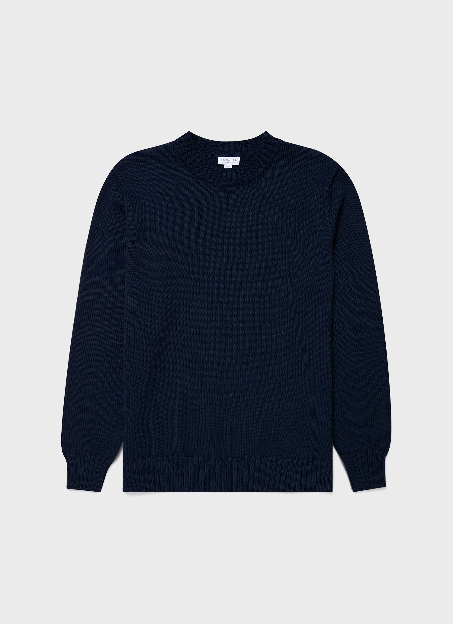 Cotton Crew Neck Jumper - 1