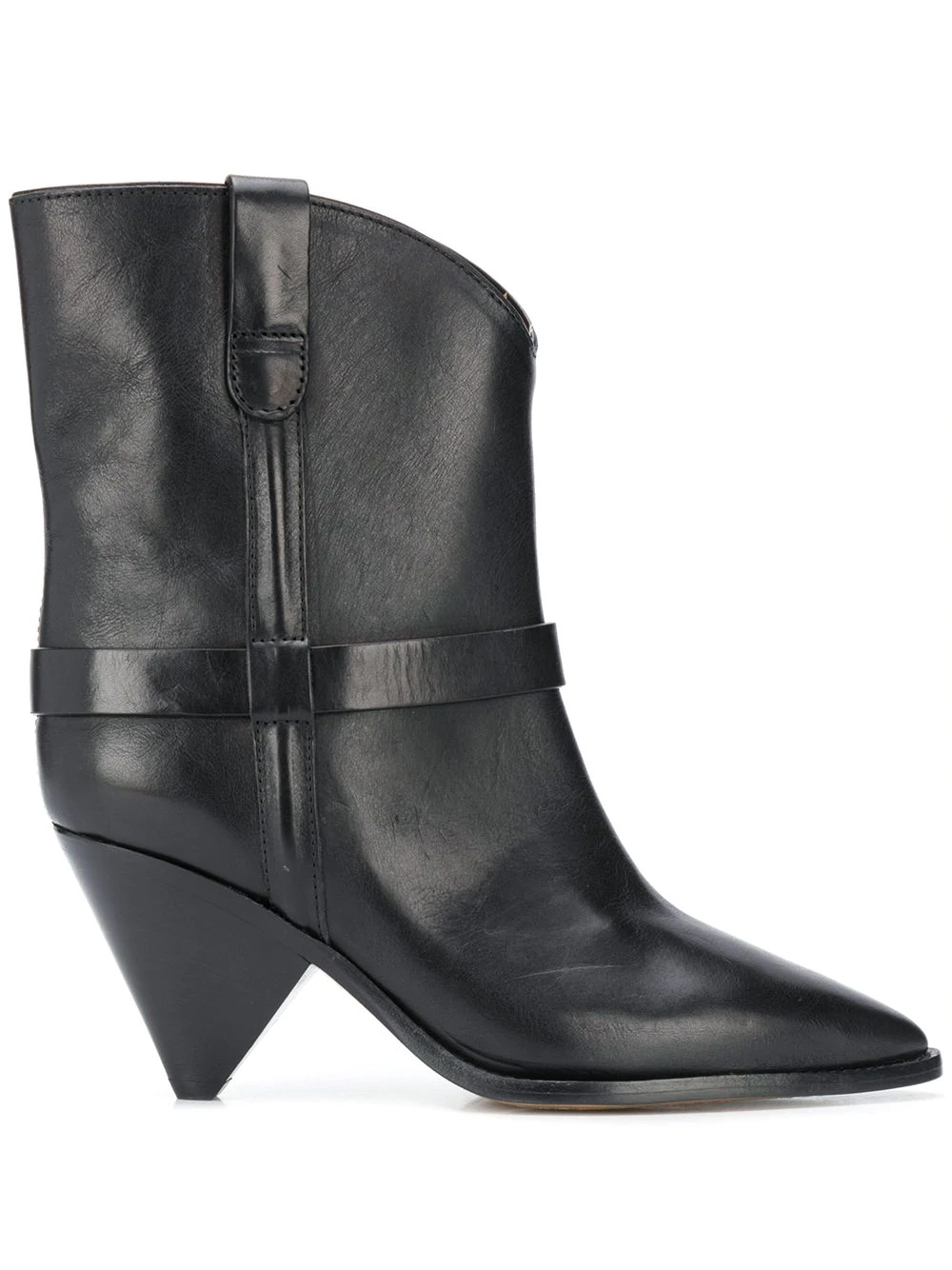 Limza high-ankle leather boots - 1