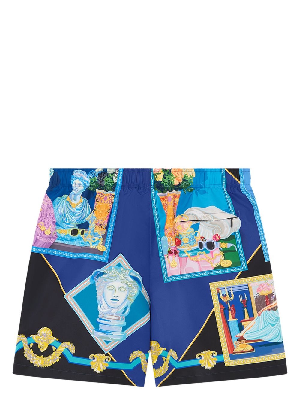 graphic-print swim shorts - 2