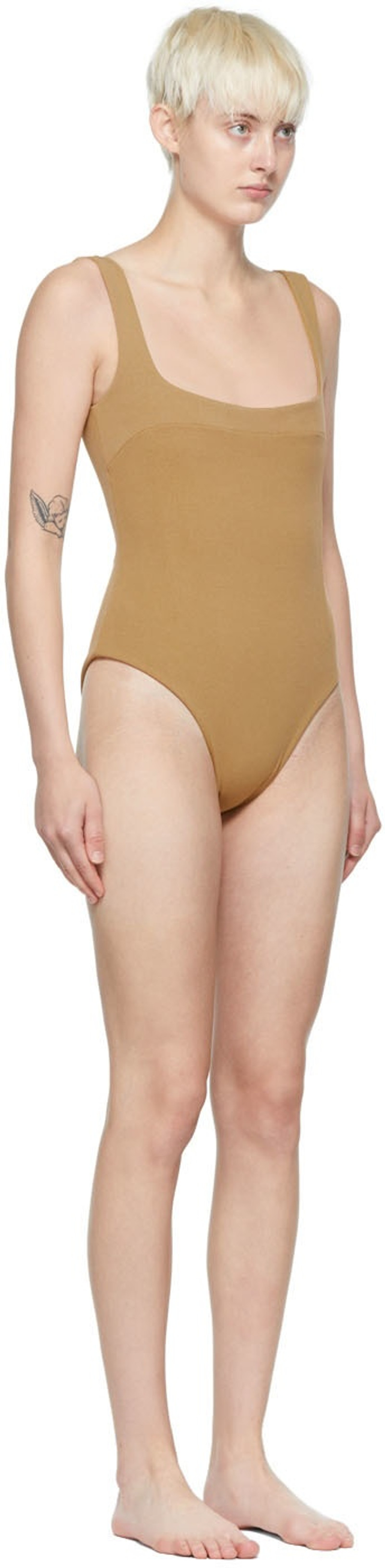 HAIGHT Tan Gabi One-Piece Swimsuit outlook