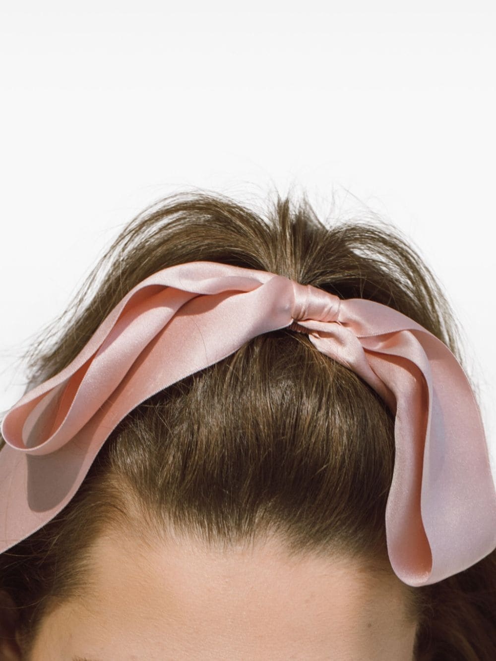 Darla silk bow barrette - 3