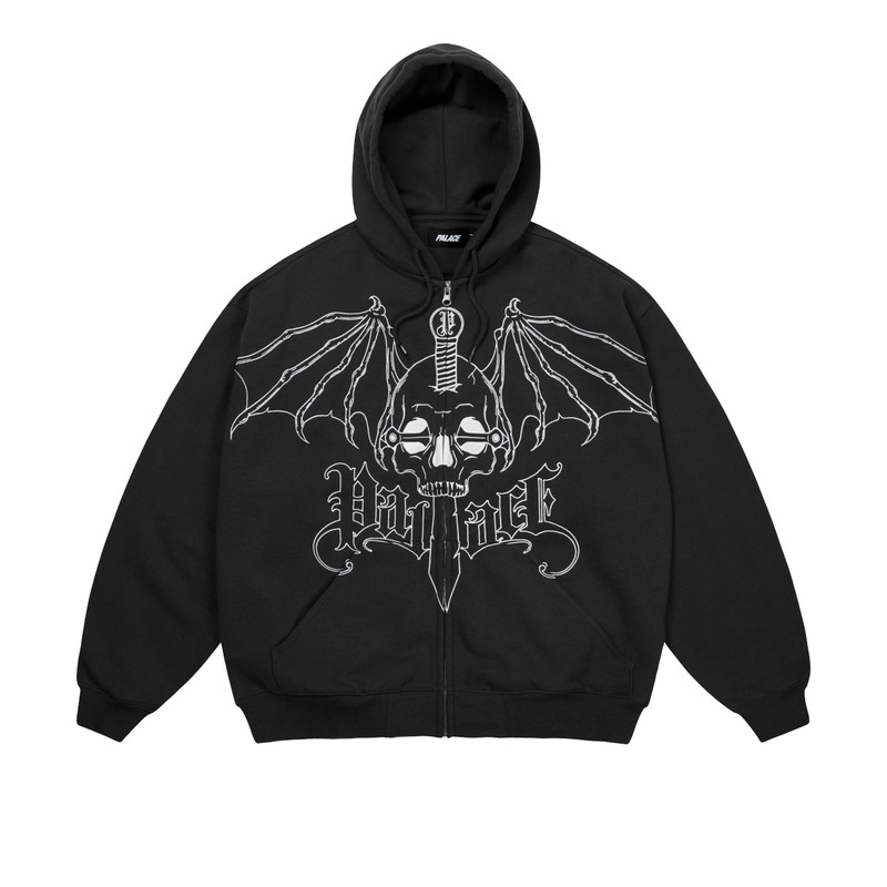 WINGSPAN TRIPLE STITCH HOOD BLACK 1