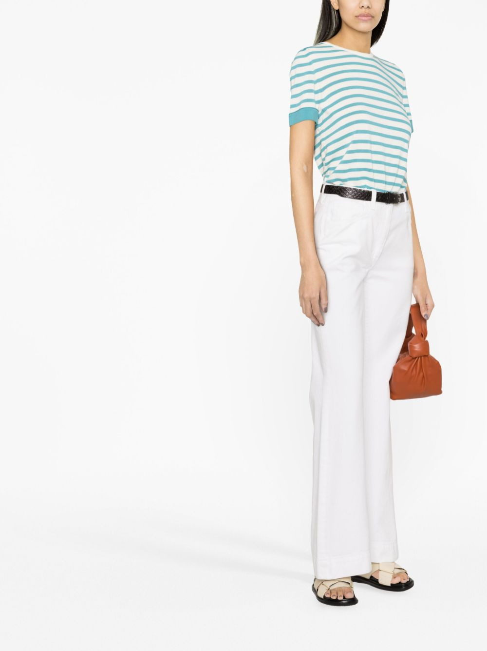 striped knitted top - 3