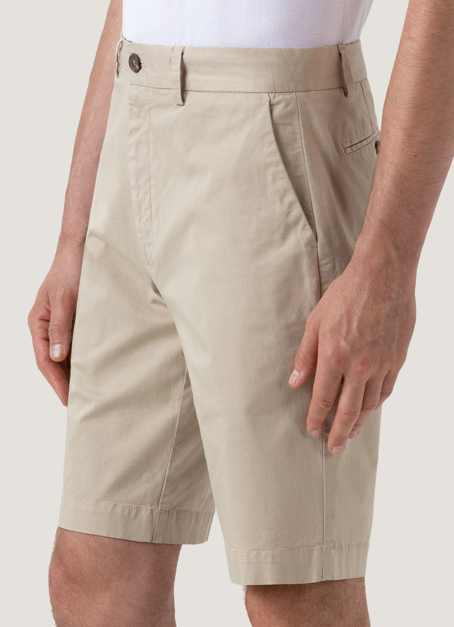 Stretch Twill Chino Shorts - 5