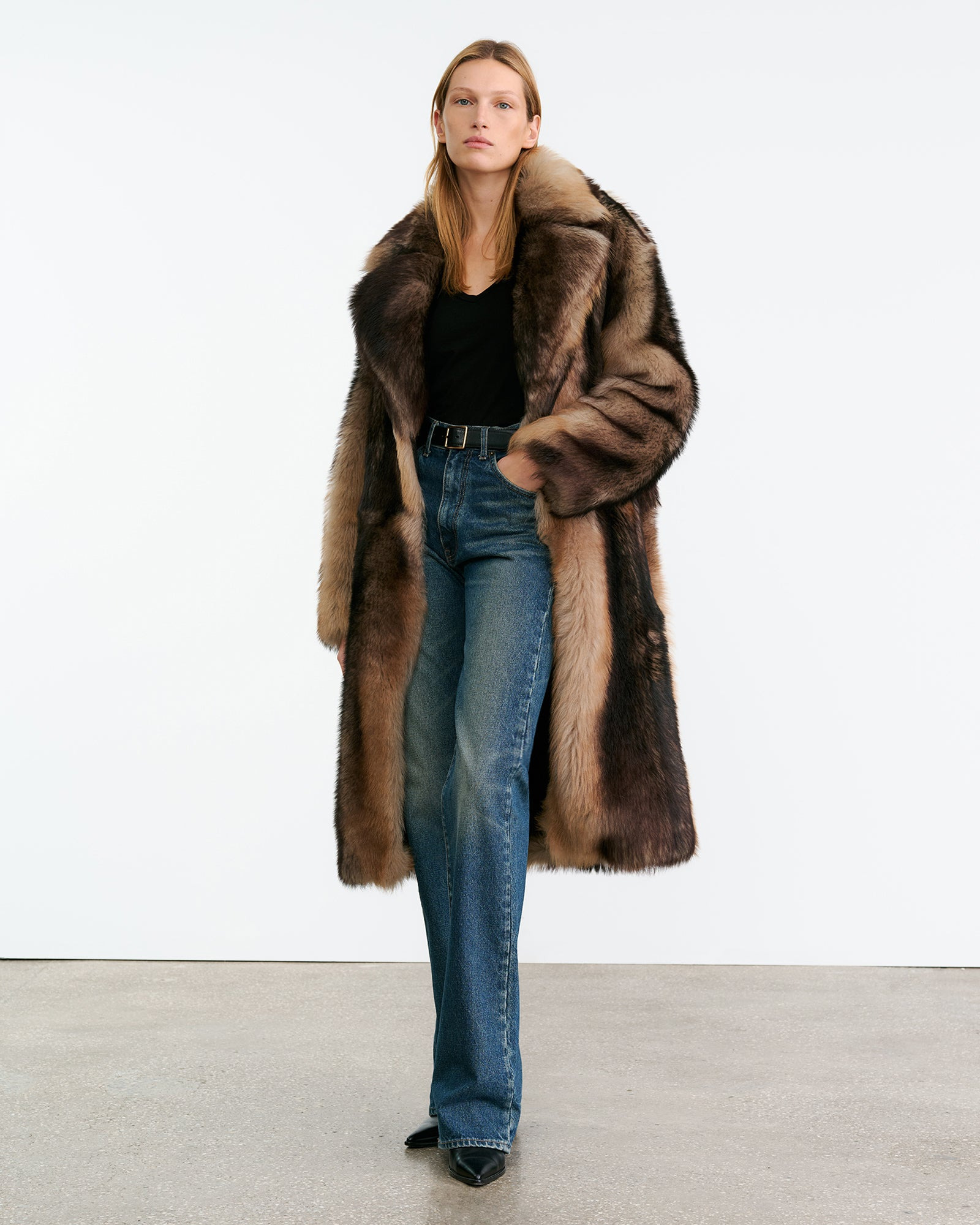 INGRID SHEARLING COAT - 2