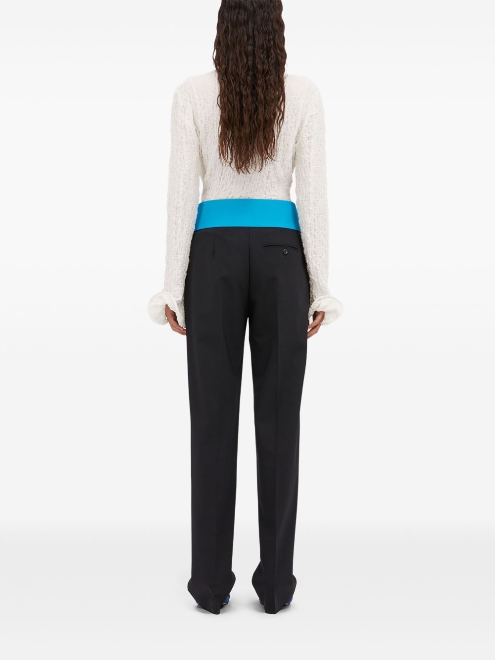 straight-leg trousers - 3