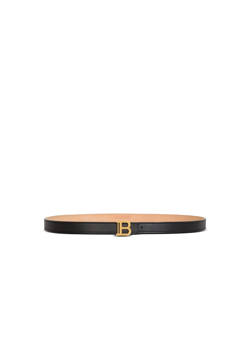 Thin calfskin B-Belt - 1
