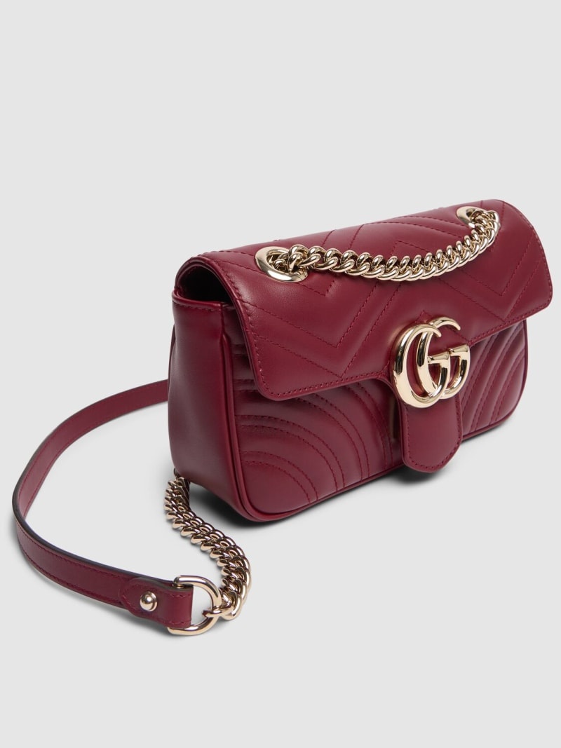 GG Marmont leather shoulder bag - 4