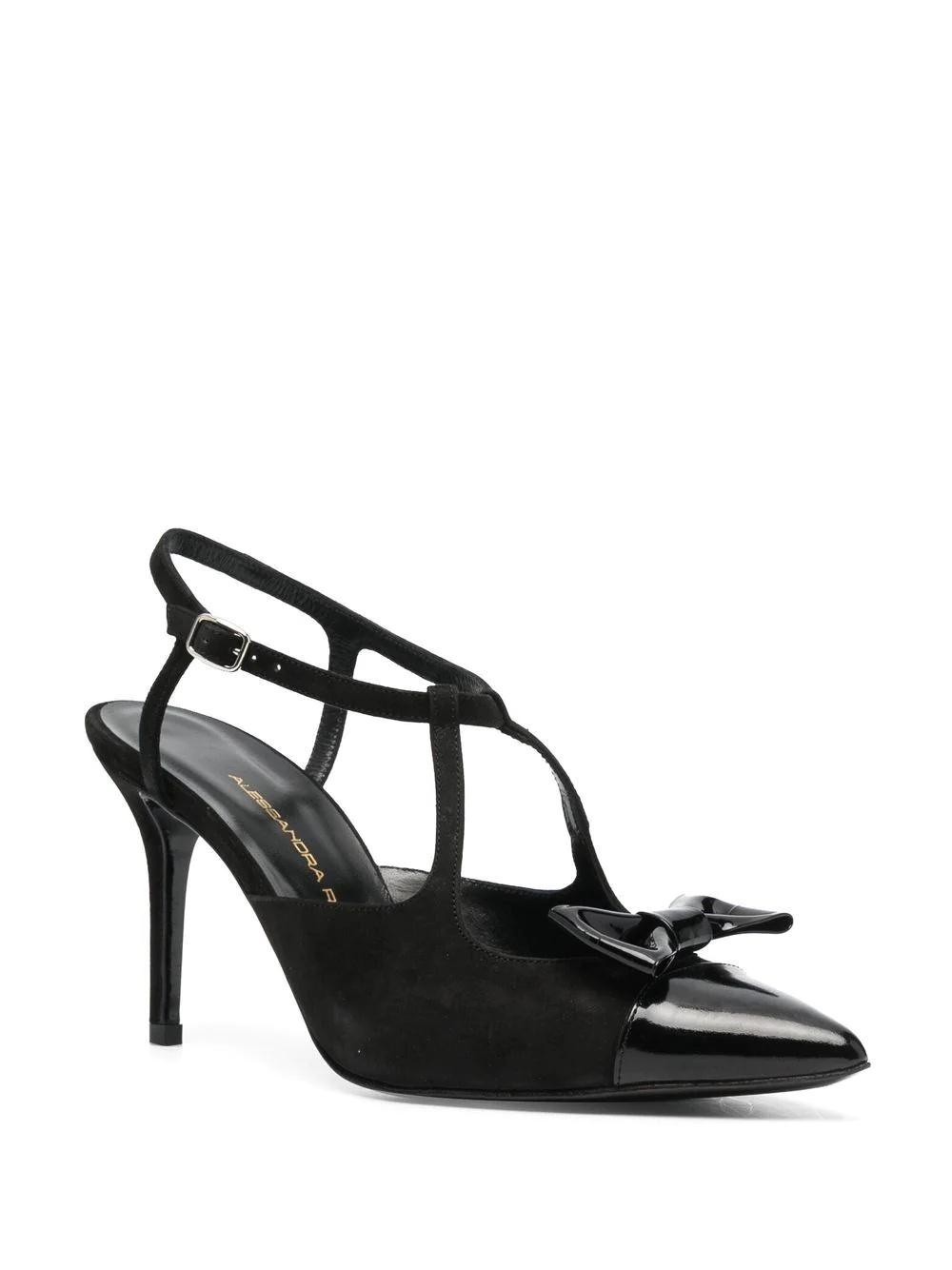 bow-detail 110mm pumps - 2
