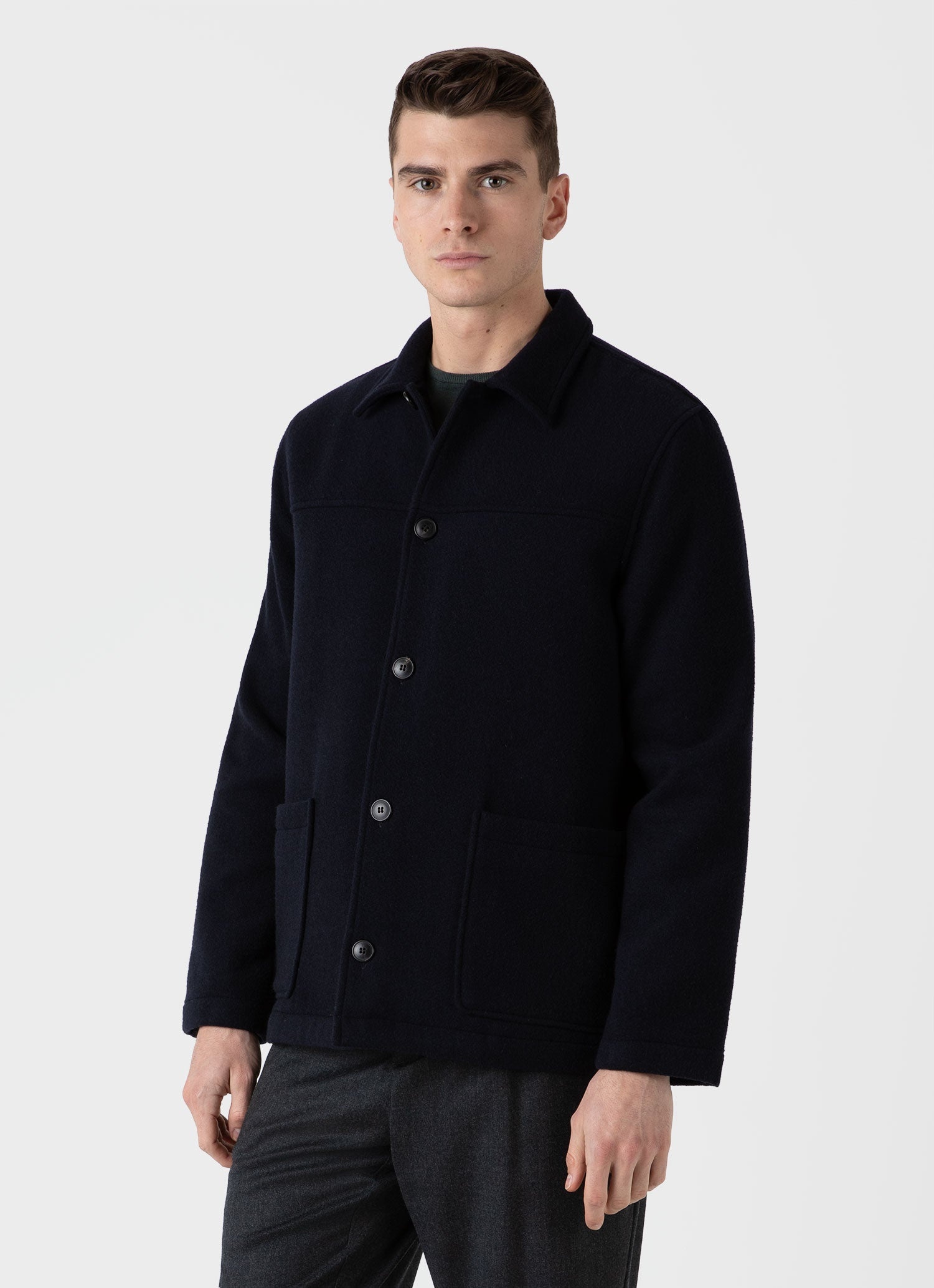 Double Faced Chore Jacket - 2