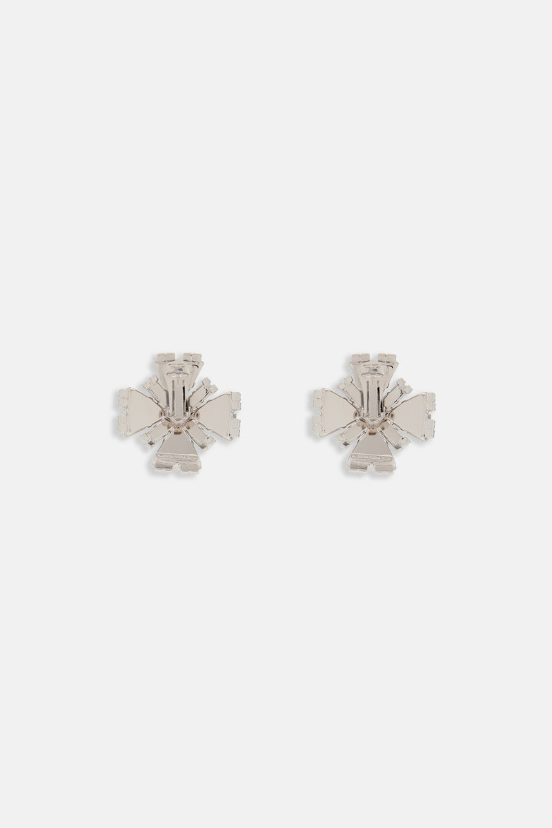 Alessandra Rich CRYSTAL CROSS EARRINGS outlook