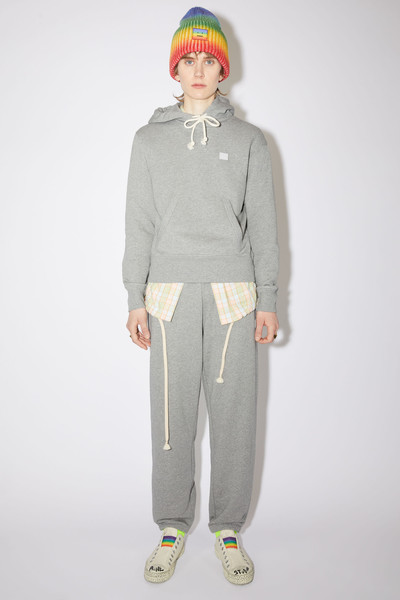 Acne Studios Hooded sweatshirt - Regular fit - Light Grey Melange outlook