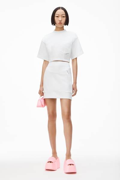 Alexander Wang SCULPTED SKIRT IN JAPANESE JERSEY outlook