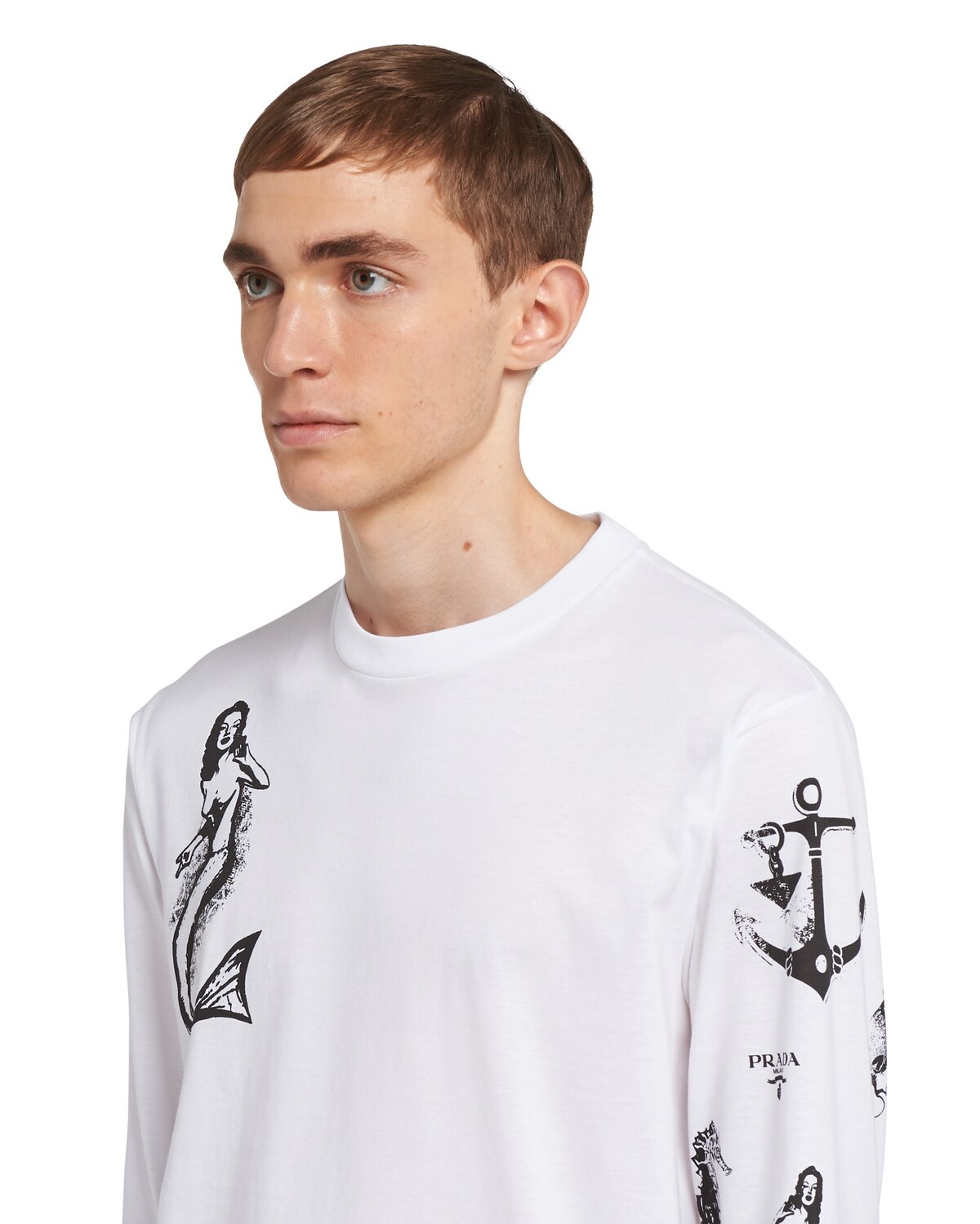 Printed cotton T-shirt - 5