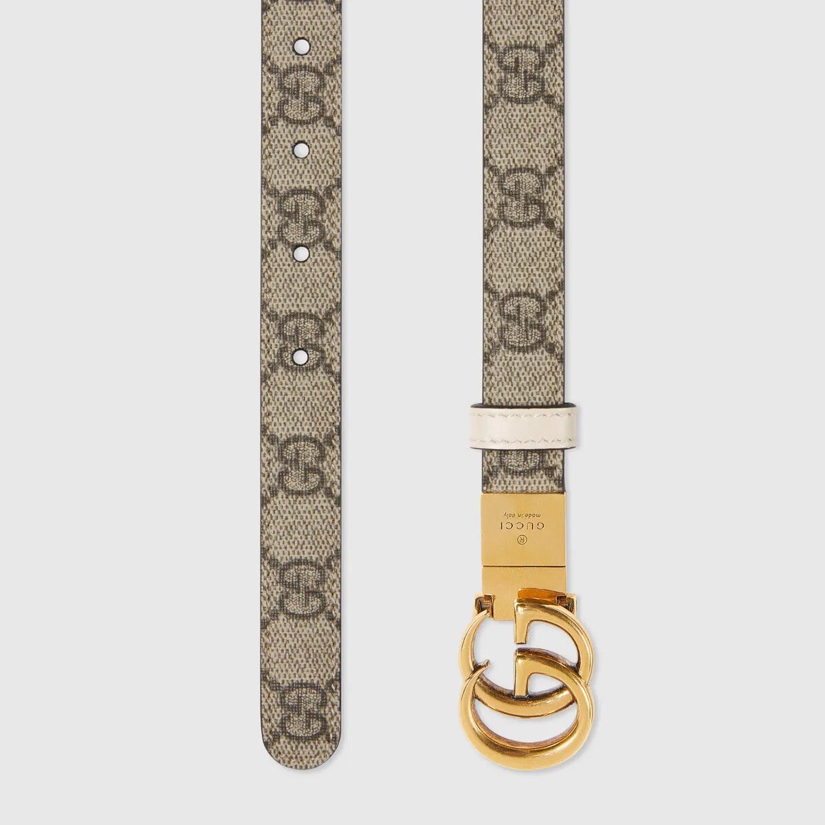 Gucci GG Marmont Reversible Thin Belt - 2