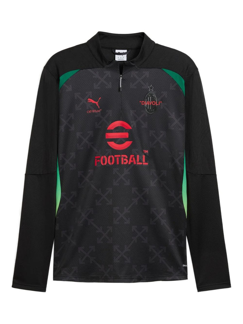 AC MILAN x OFF-WHITE Pre-match sweatshirt 1