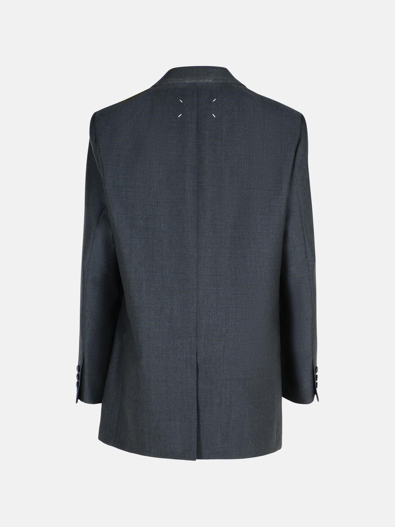 Maison Margiela ANTHRACITE WOOL BLEND BLAZER outlook